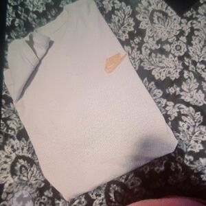 Nike Cream Tee with Subtle Logo